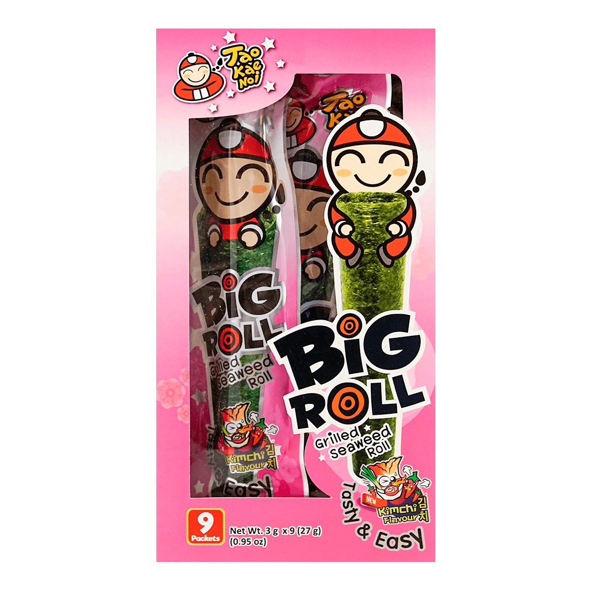 Big Roll Grilled Seaweed Roll - Original Flavor, 9 Pieces