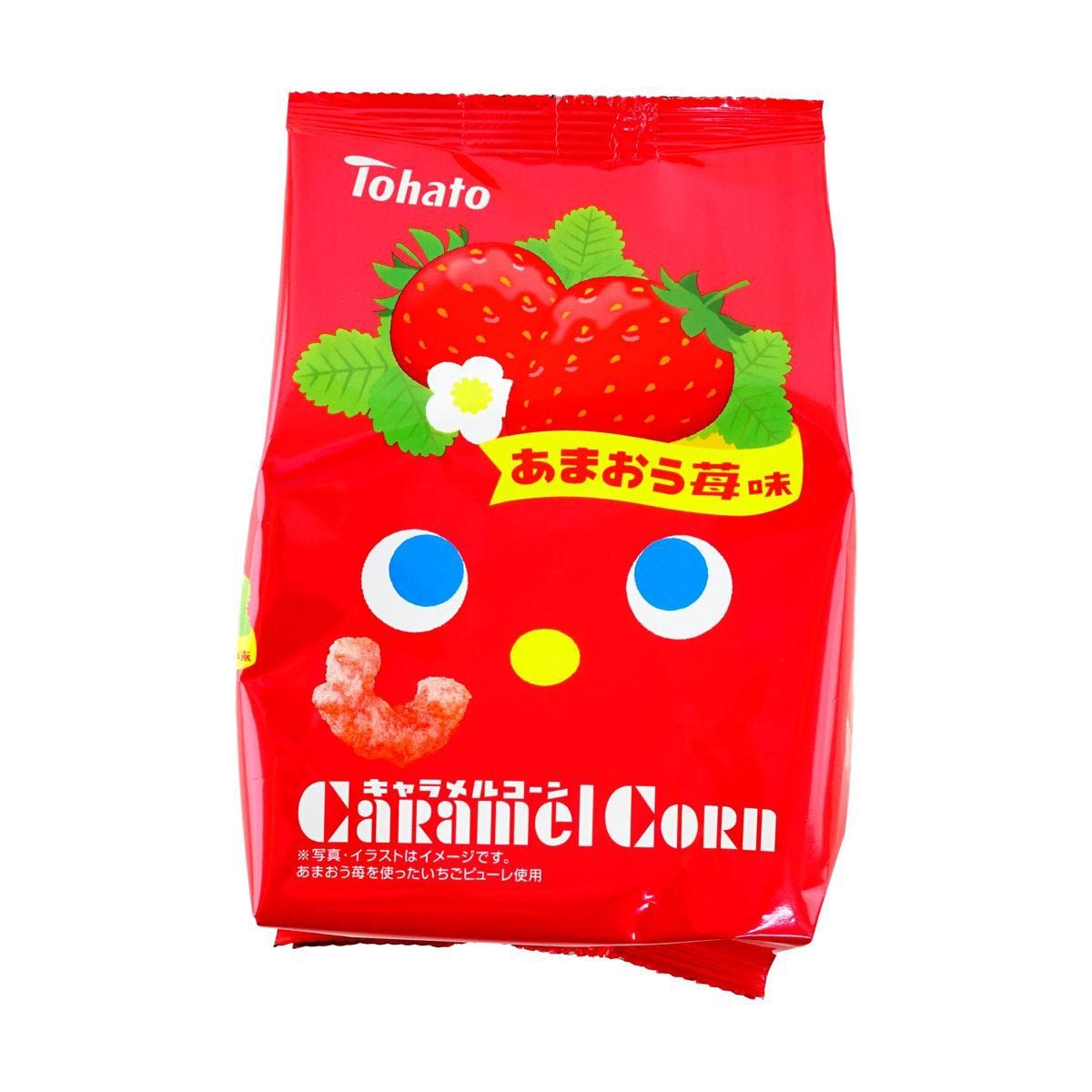 Tohato Caramel Corn (Girls' Day Edition) Peach Flavor,2.29 oz