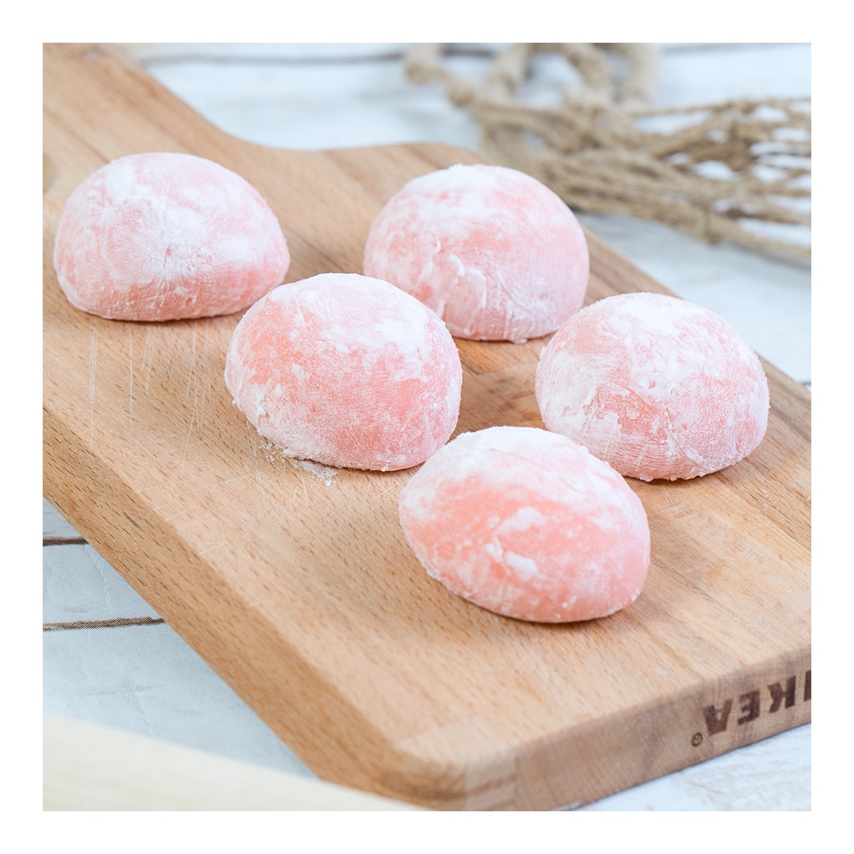 Strawberry Mochi Rice Cakes - 8 Pieces, 7.6oz