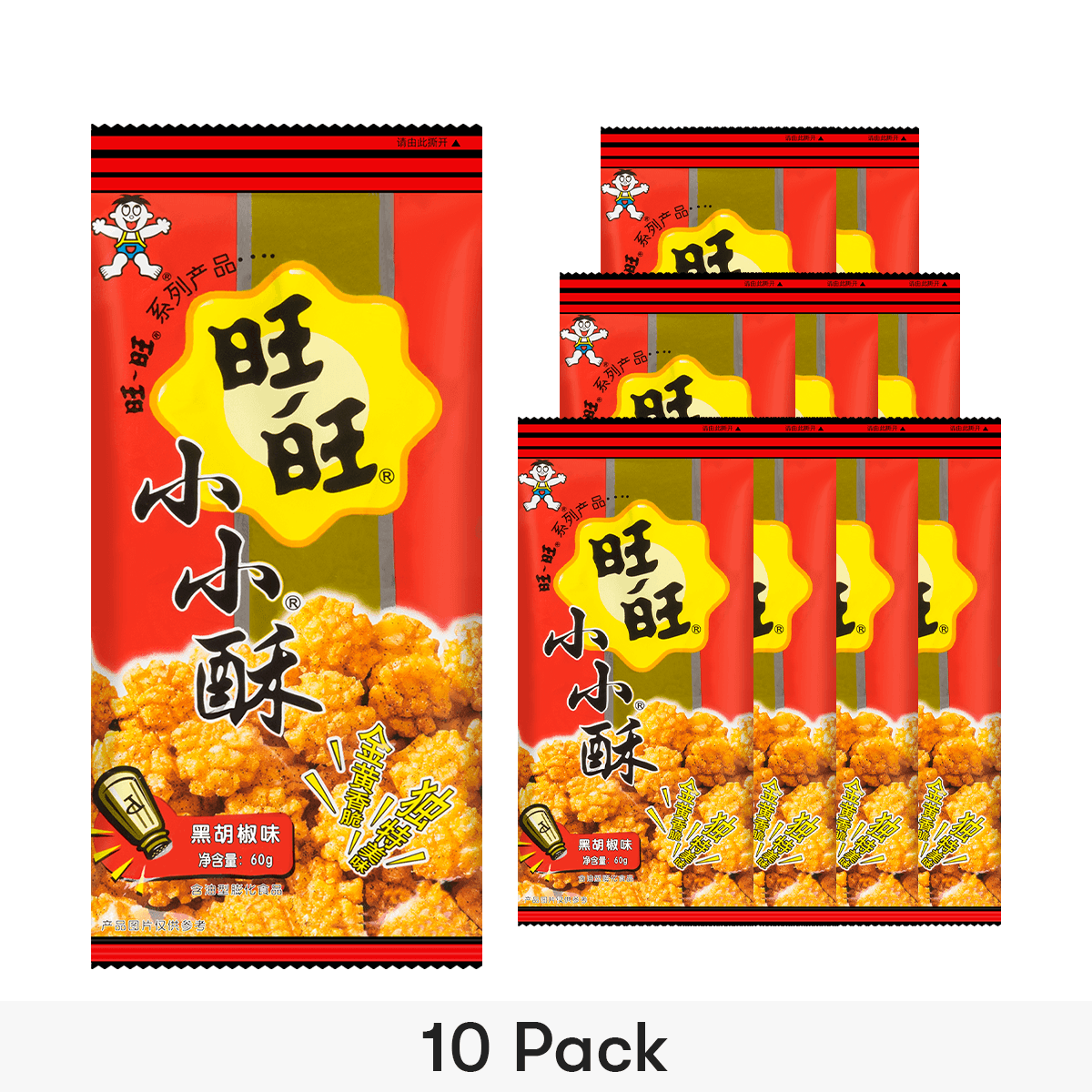 Natural Farm Rice Crackers  60g*10 (Value Pack)