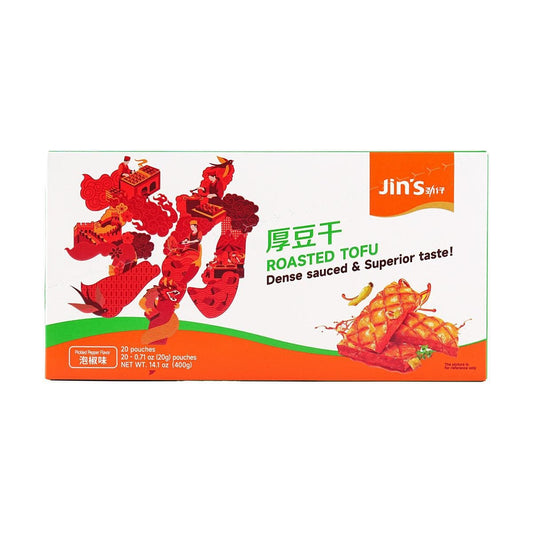 HUAWEN Spiced Tofu Snack Pickled Chili 400g