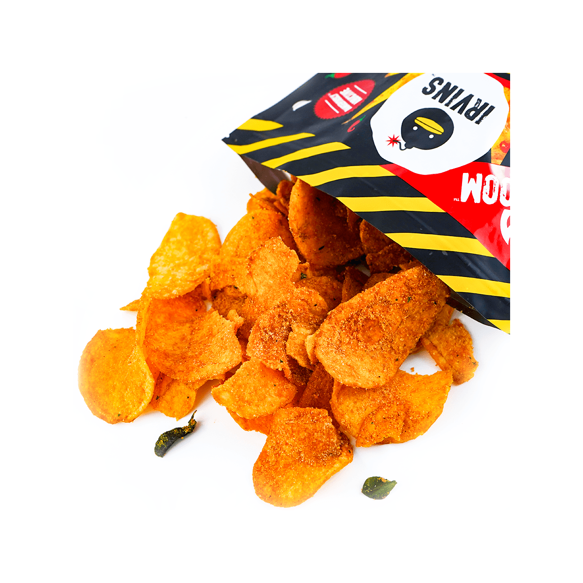 Spicy Salted Egg Potato Chips, 3.7oz