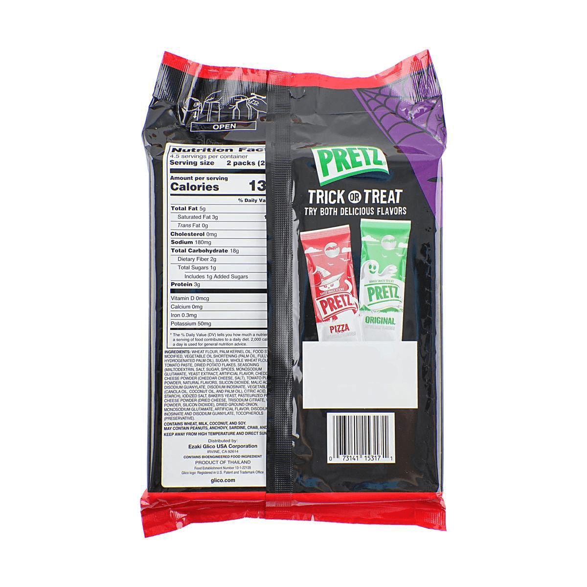 Pretz Pizza  Flavor,Family Pack ,9 Packs,4.23 oz