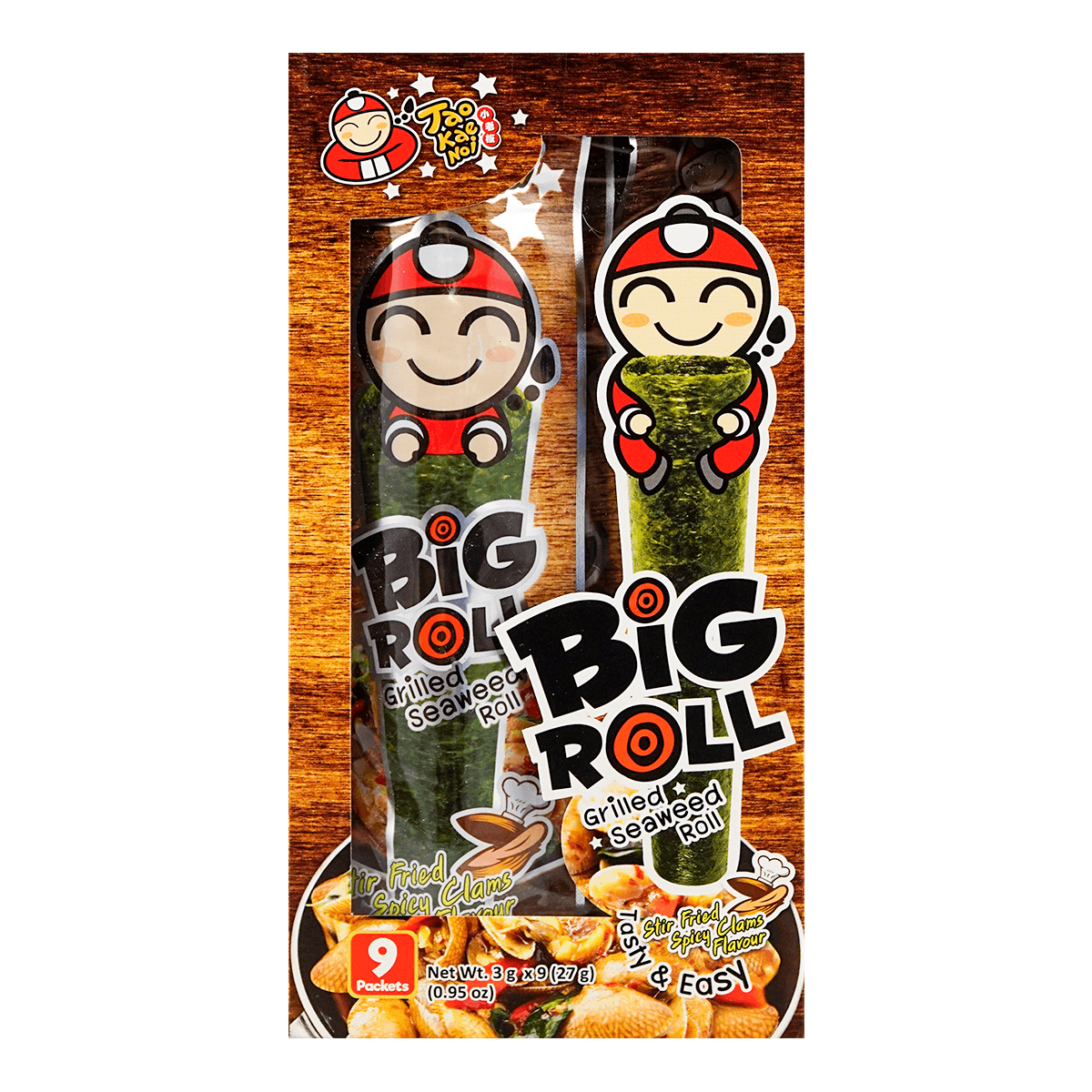 Big Roll Grilled Seaweed Roll Tom Yum Goong Flavor 9pc