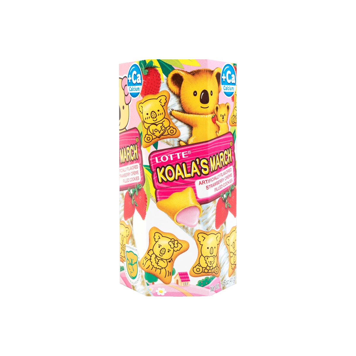 Koala's March Strawberry+Chocolate Cookies 6.89 oz