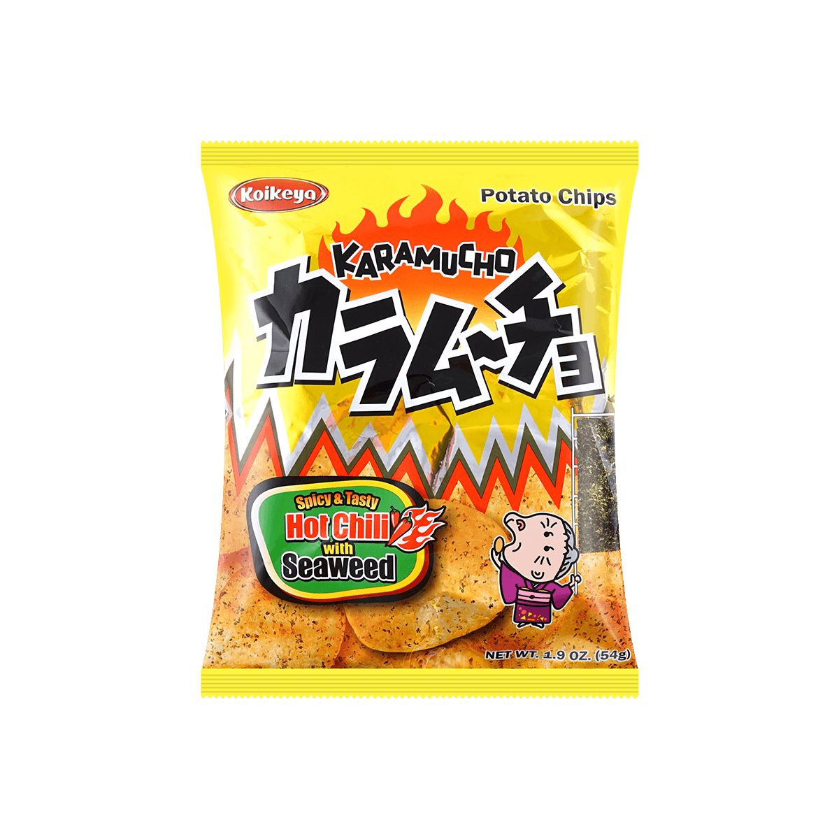 Karamucho Hot Chili Potato Sticks, 1.41oz