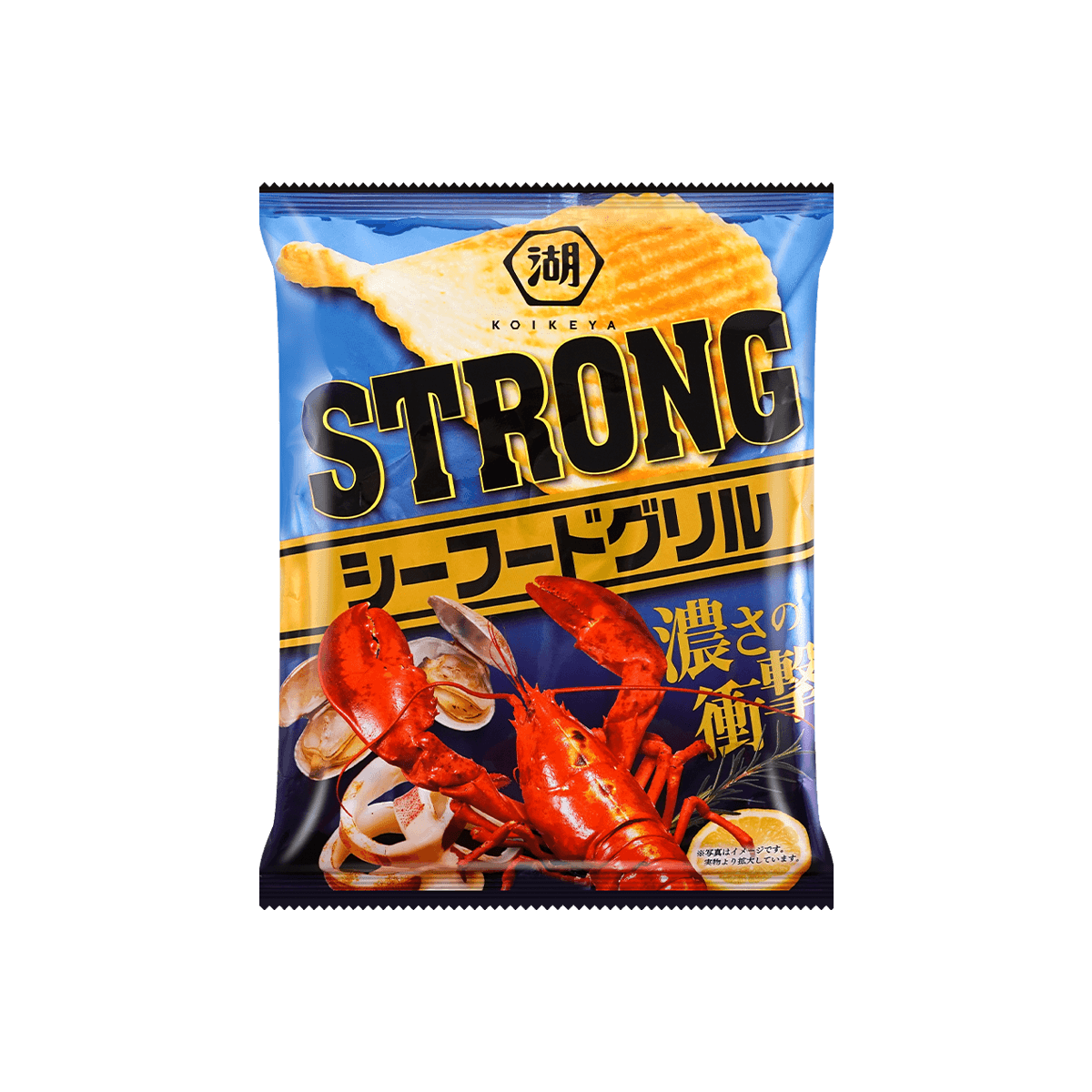 Potato Chips Gohobi Size Strong Gachi Rich Pizza 4.09 oz
