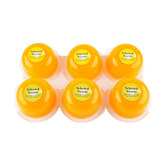 Hokkaido Melon Jelly,Low Calories 0 Fat,3.84 oz*6 Pieces