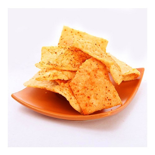 Hot & Spicy Rice Crackers - Crispy Snack, 14.1oz