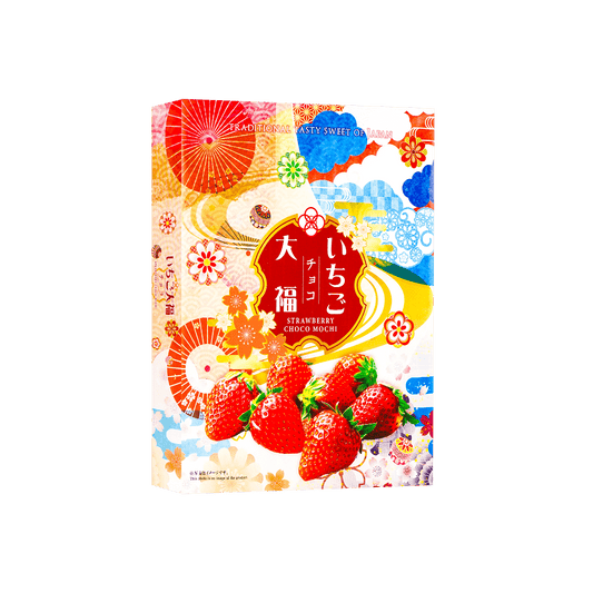 Mochi- Strawberry Chocolate Daifuku,30 pc 13.75 oz