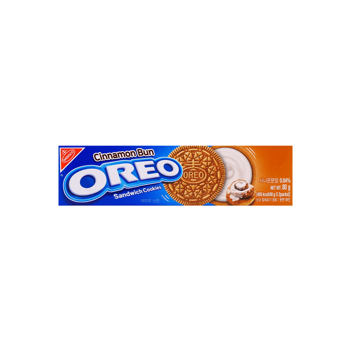 [3 Packs]Oreos Sandwich Cookies, Cinnamon Bun Flavor+Strawberry Cream Flavor+Mint Choco Flavor, 2.82oz/Pack