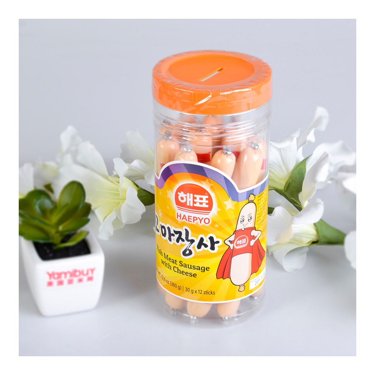 Fish Meat Sausage With Cheese 360g