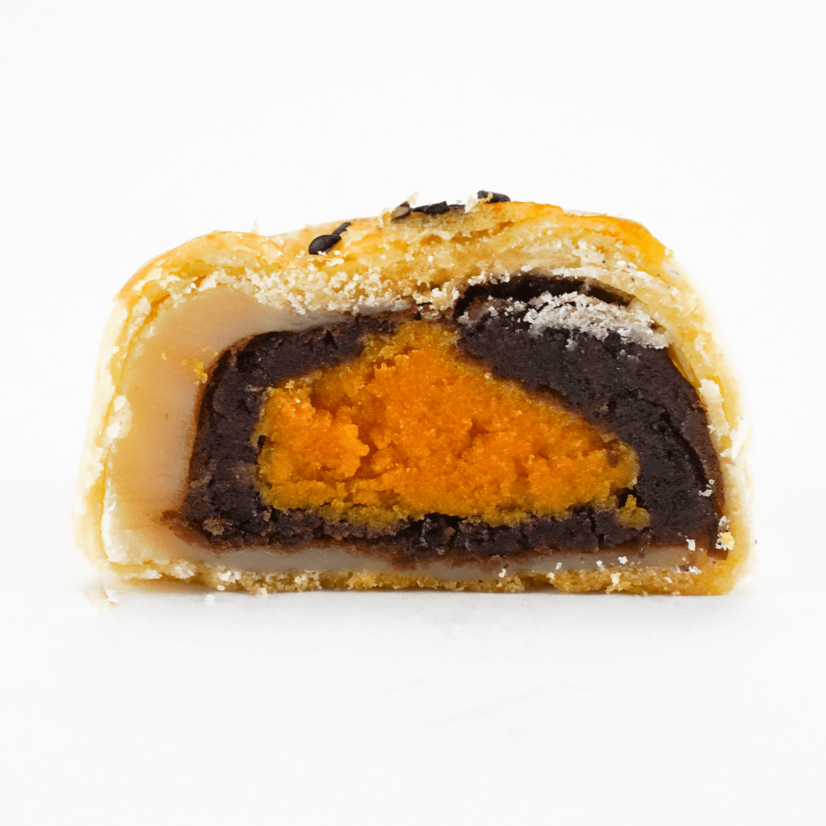 Egg Yolk Pastry Stuffed Bread Pastry 7.76 oz*2 Packs