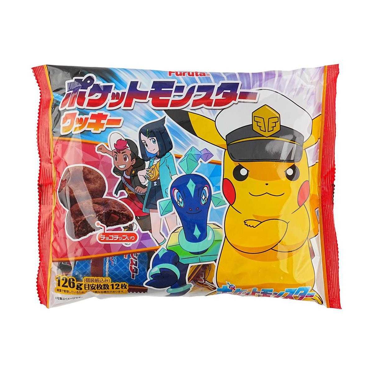 Pokémon Chocolate Cookie 126g