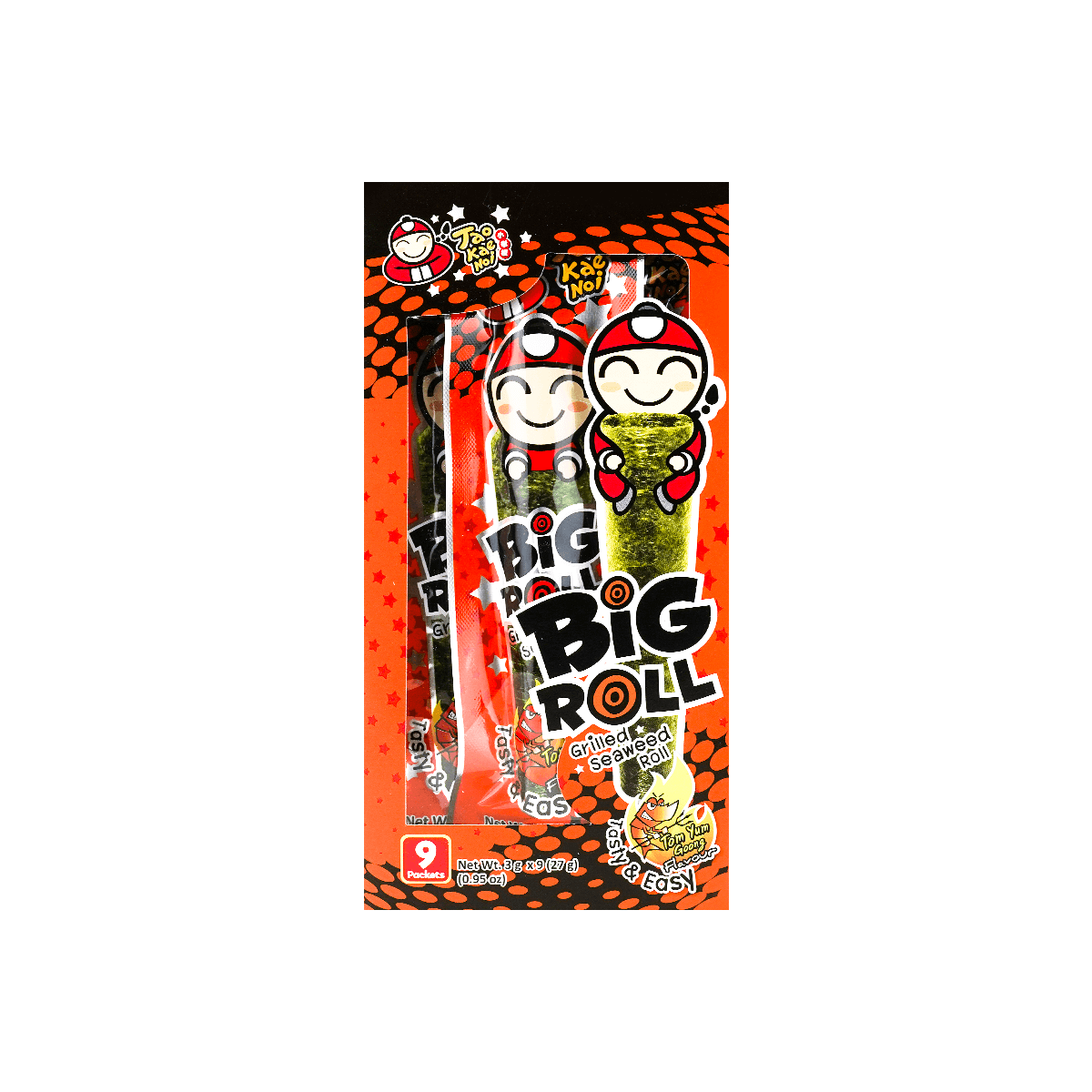 Big Roll Grilled Seaweed Roll Tom Yum Goong Flavor 9pc