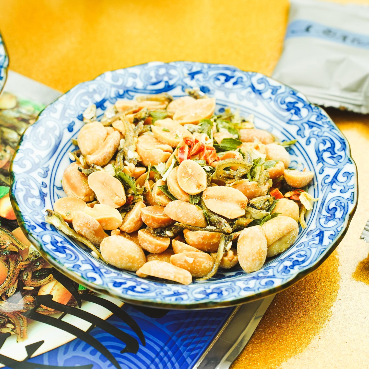 Fried Fish With Peanut 80g