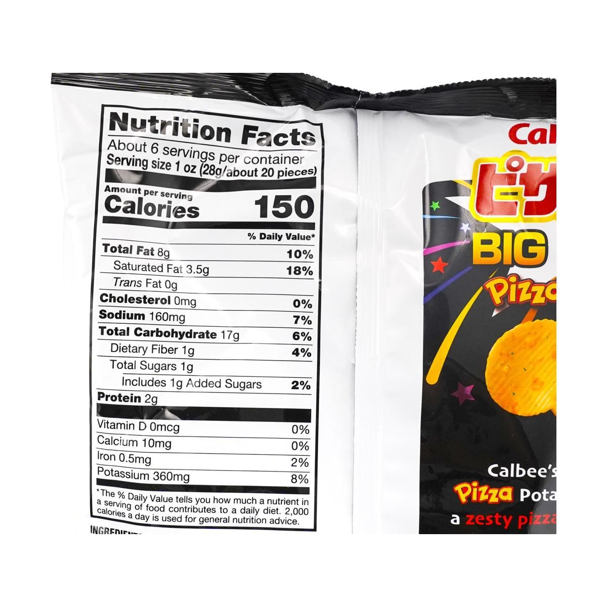 Potato Chips Pizza Flavor 6.3 oz