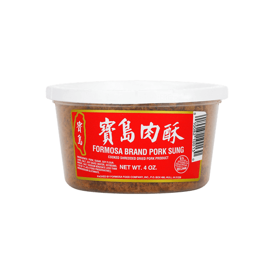 Pork Floss - Cooked, Shredded, Dried Pork, 4oz