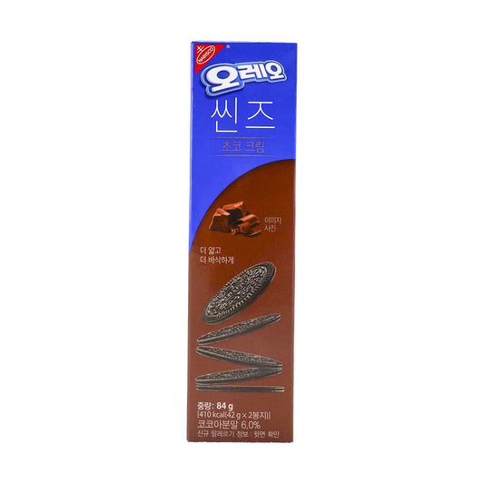 2.96 oz* 6packs Oreo Thins Korea Cookies   - Thins Chocolate Mousse / Tiramisu /Vanilla Mousse Sandwich 3 flavors