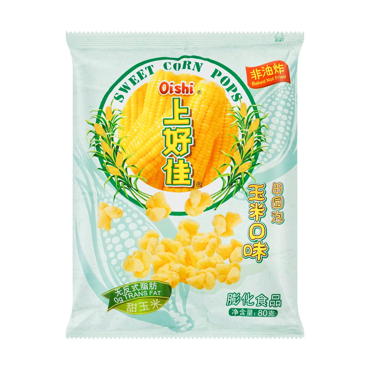 Sweet Corn Puff 40g 0g Trans Fat