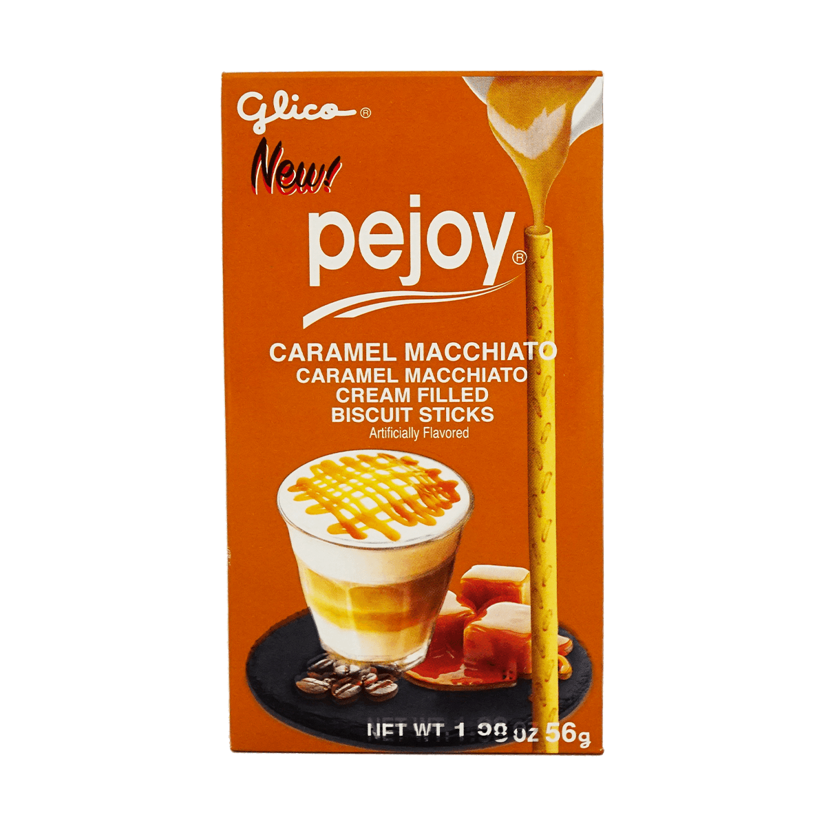 Pejoy Matcha Cream Filled Cookie Sticks  - Pocky's Friend, 1.97oz