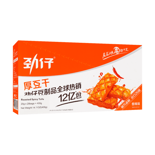 Roasted Spicy Tofu Snack - 20 Pieces, 14.1oz