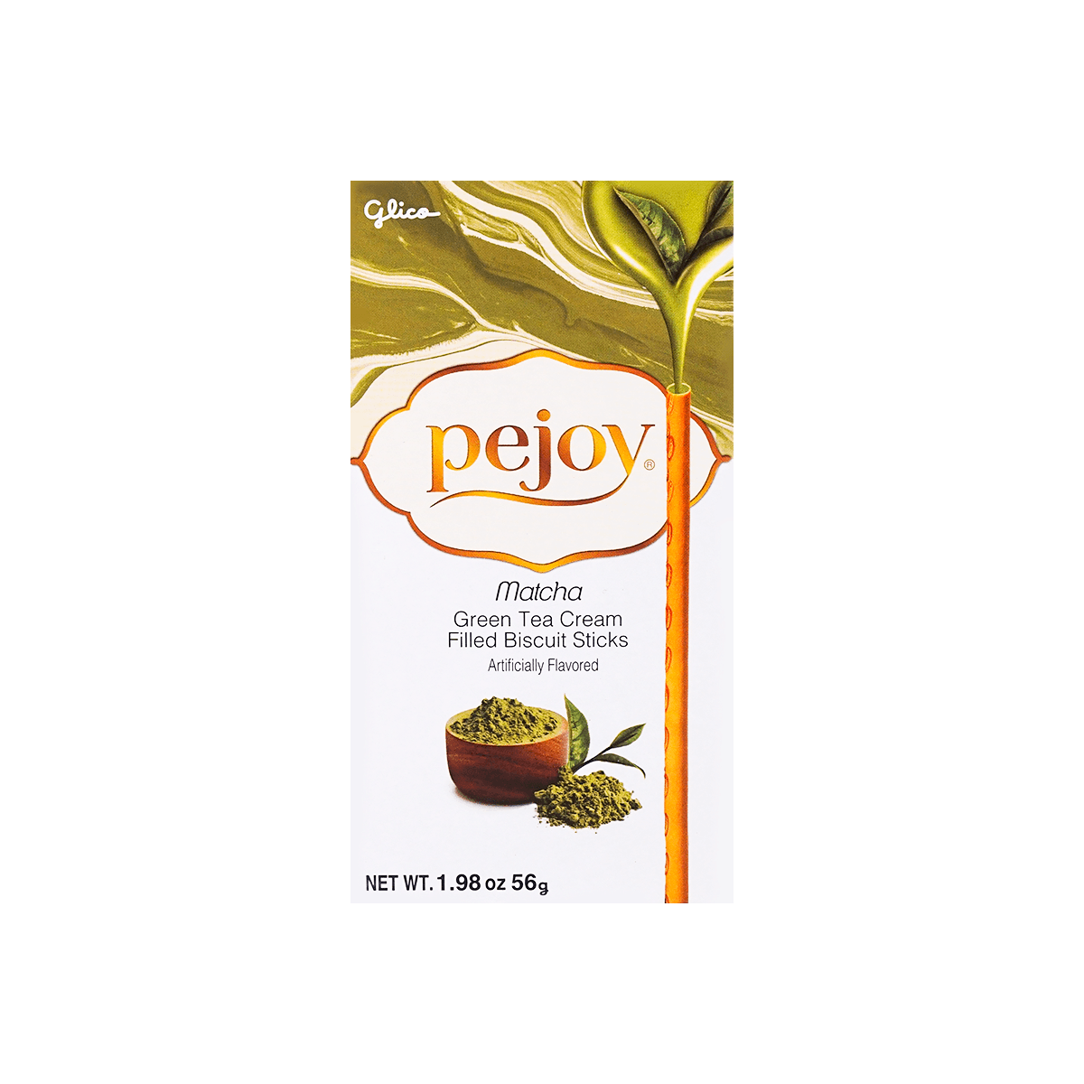 Pejoy Matcha Cream Filled Cookie Sticks  - Pocky's Friend, 1.97oz