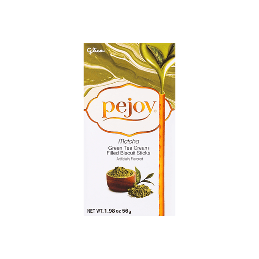 Pejoy Matcha Cream Filled Cookie Sticks  - Pocky's Friend, 1.97oz