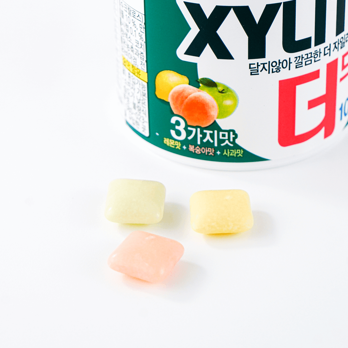 The Xylitol Gum - 3 Fruity Flavors, 3.59oz