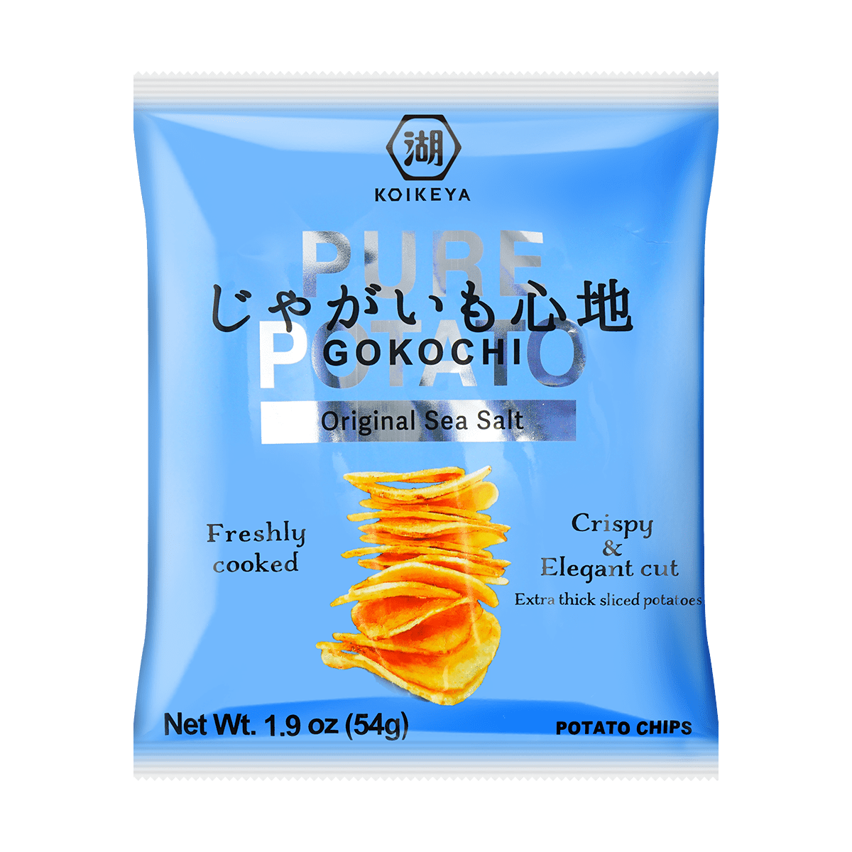 Koikeya Potato Chips Hot Chili Seaweed Flavor,6.2 oz