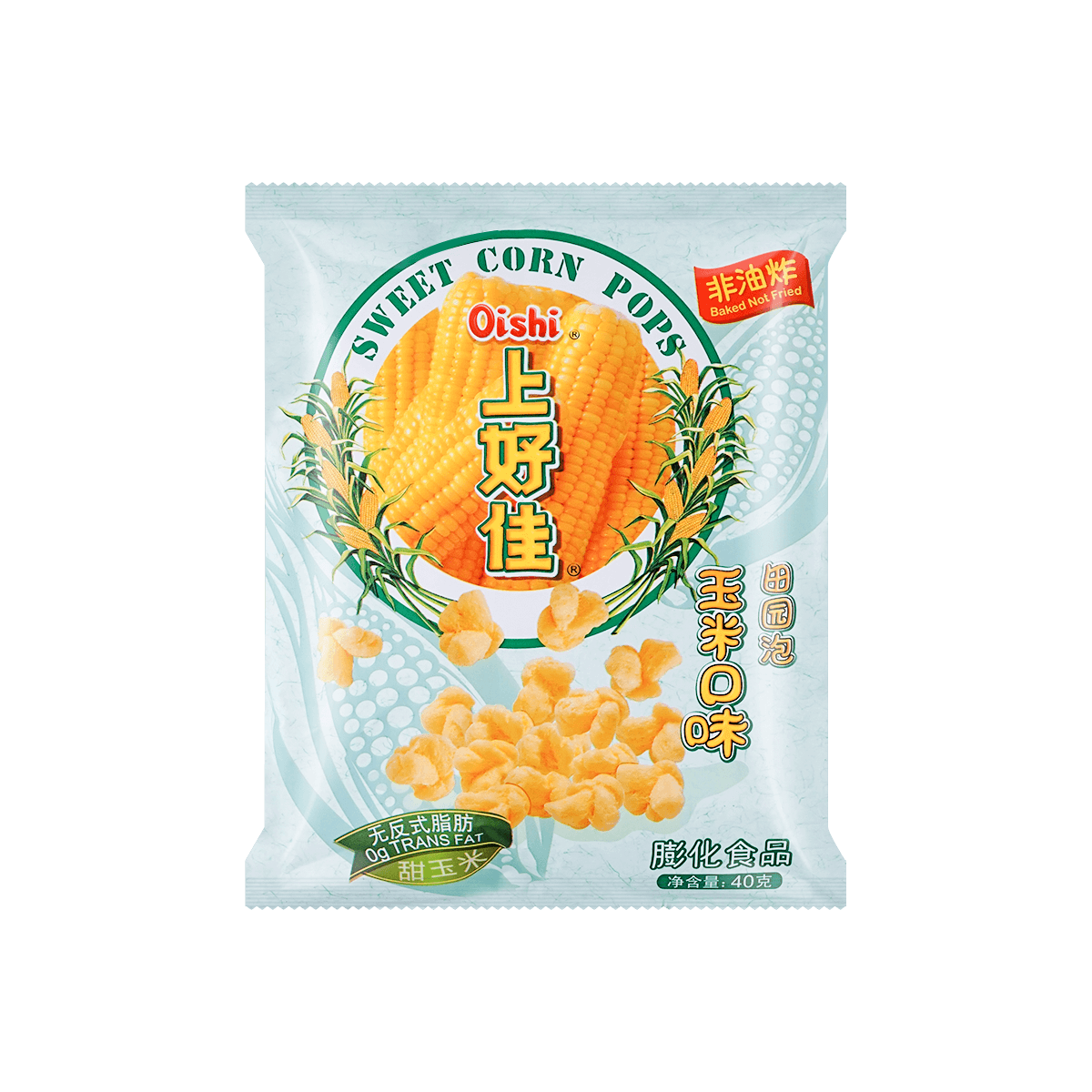 Sweet Corn Puff 40g 0g Trans Fat