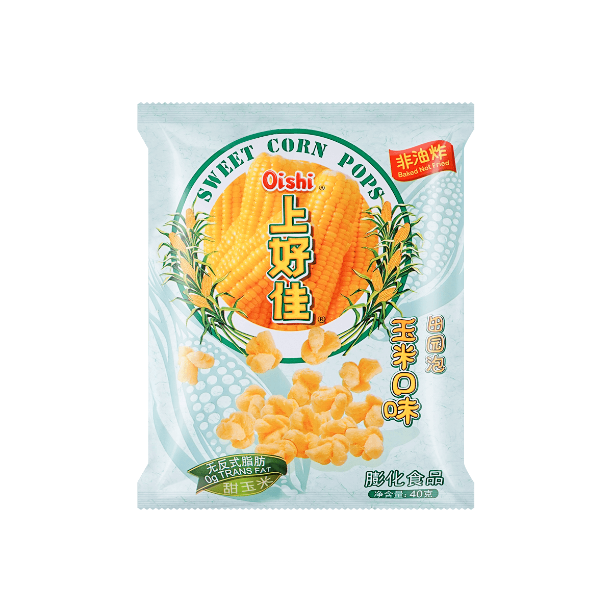 Sweet Corn Puff 80g 0g Trans Fat