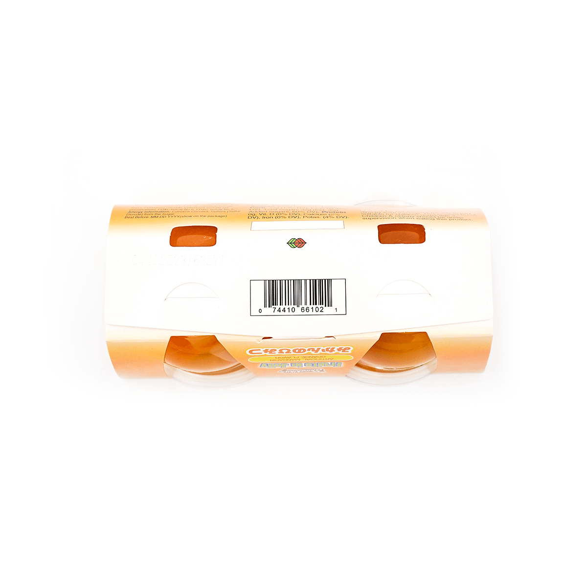 Jelly Cup Orange Flavor 2 Cups 200g