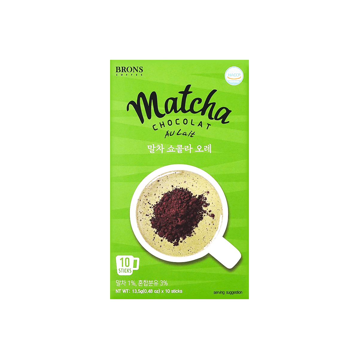 Matcha Chocolat Au Lait 13.5g