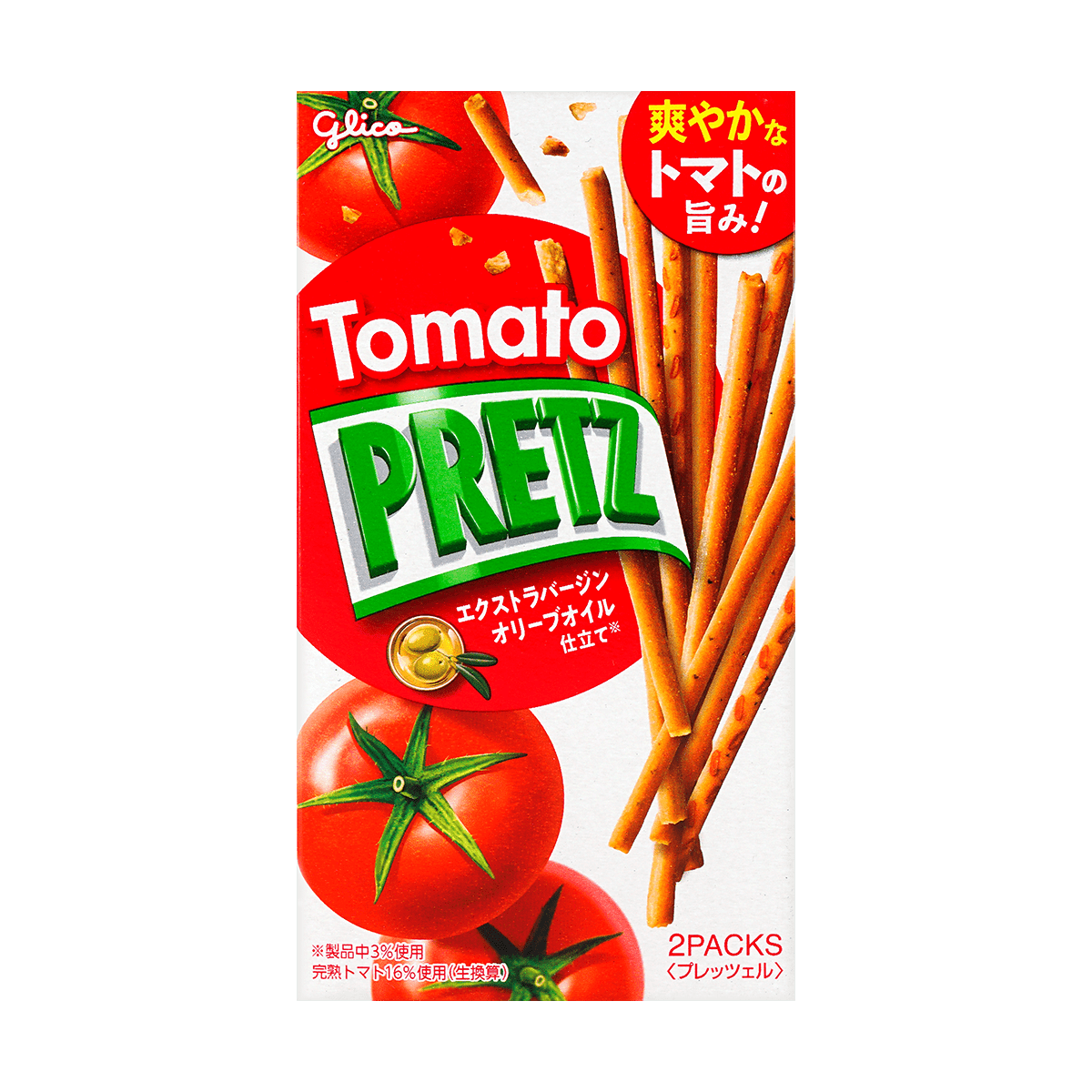 Ripe Tomato Pretz - Baked Pretzel Sticks, 2.12 oz