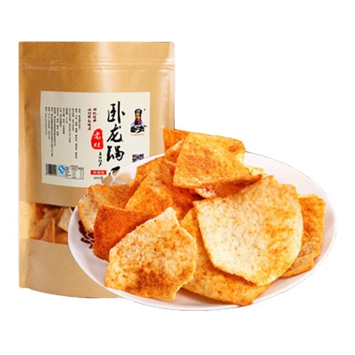 Hot & Spicy Rice Crackers - Crispy Snack, 14.1oz
