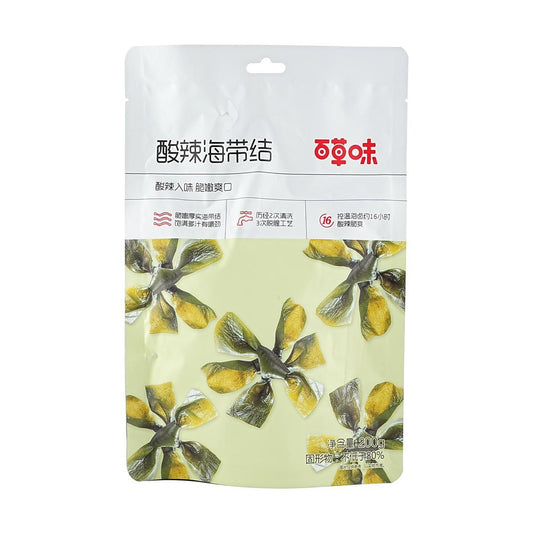 Kelp Knots,spicy and sour flavor,7.05 oz