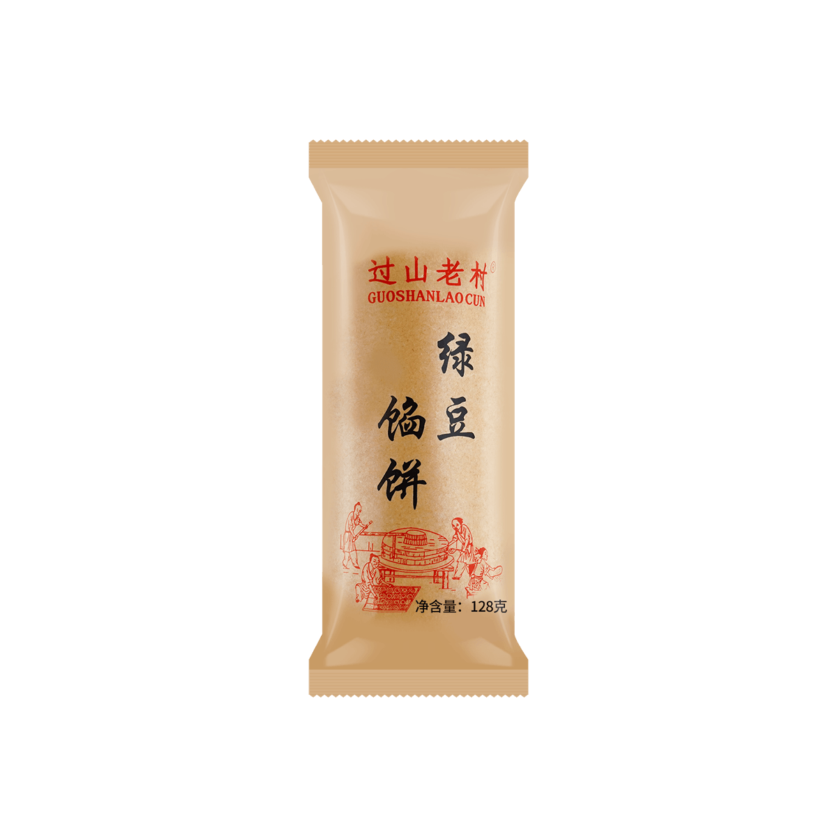 Mung Bean Cake - Chinese Pastry, 4.51oz