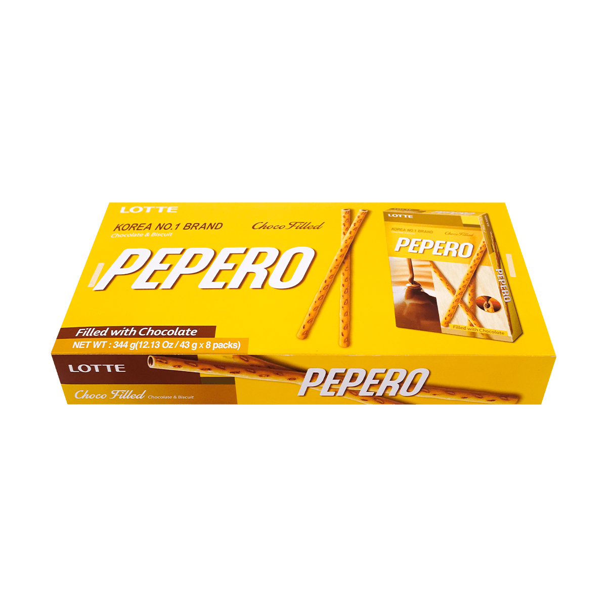 Pepero Biscuit Sticks Nude 45g