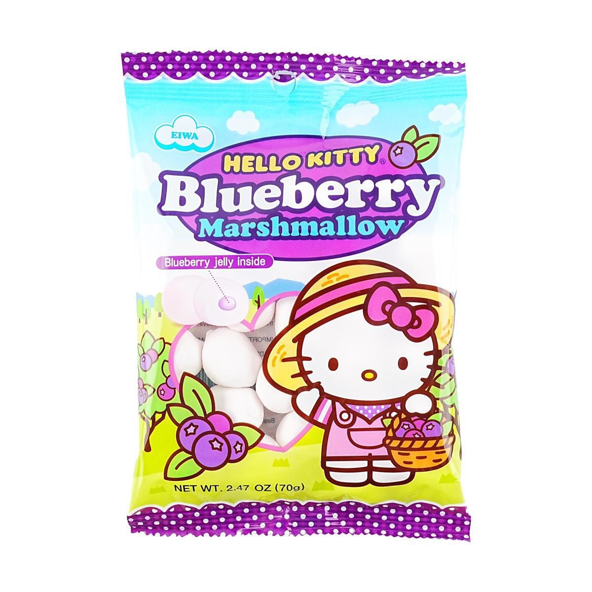 Blueberry Marshmalw Candy 2.47 oz