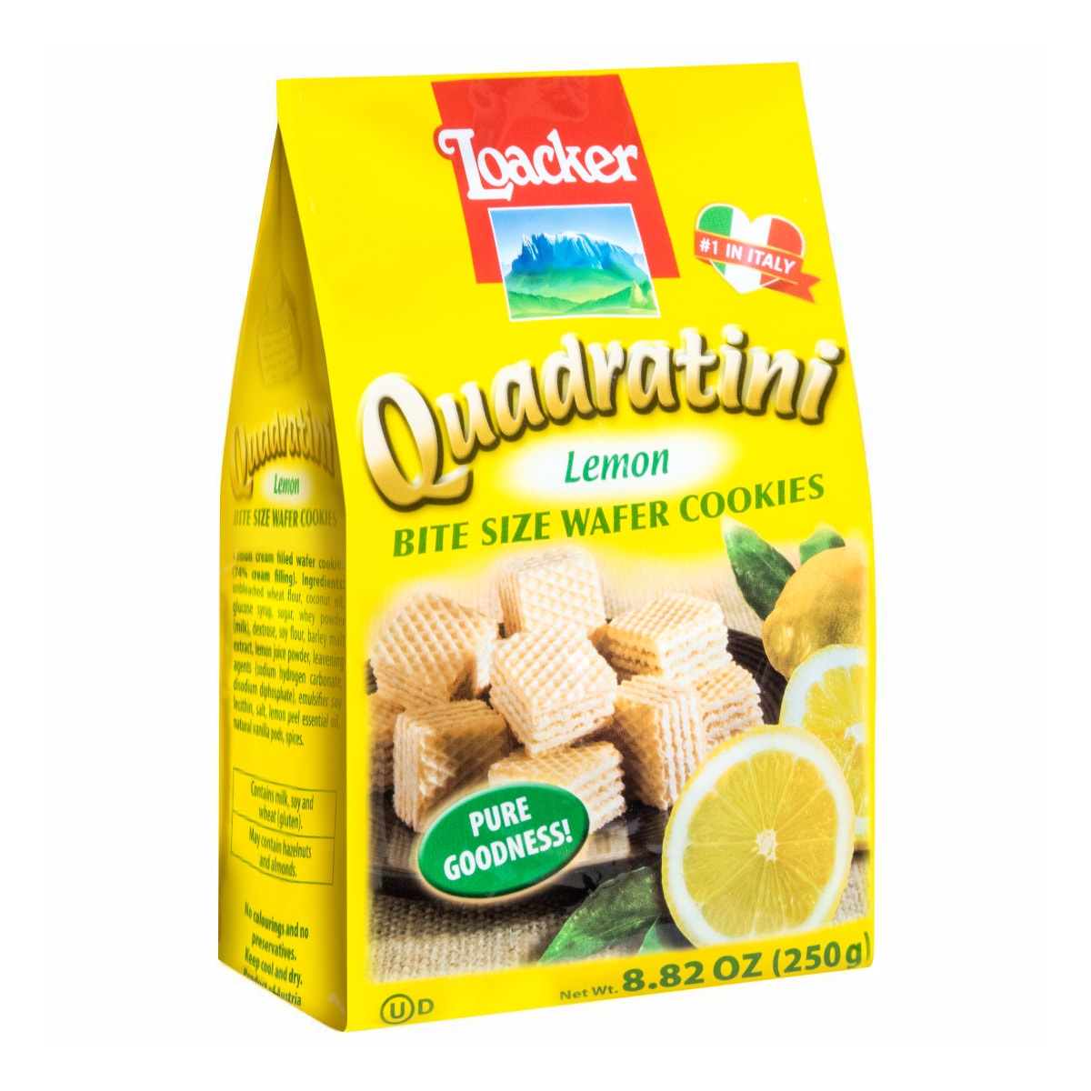 Raspberry Yogurt Quadratini Bite-Sized Wafer Cookies, 7.76oz