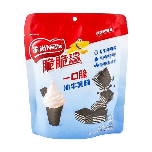 Wafer  One-Bite Crispy Ice Milk Flavor,1.58 oz