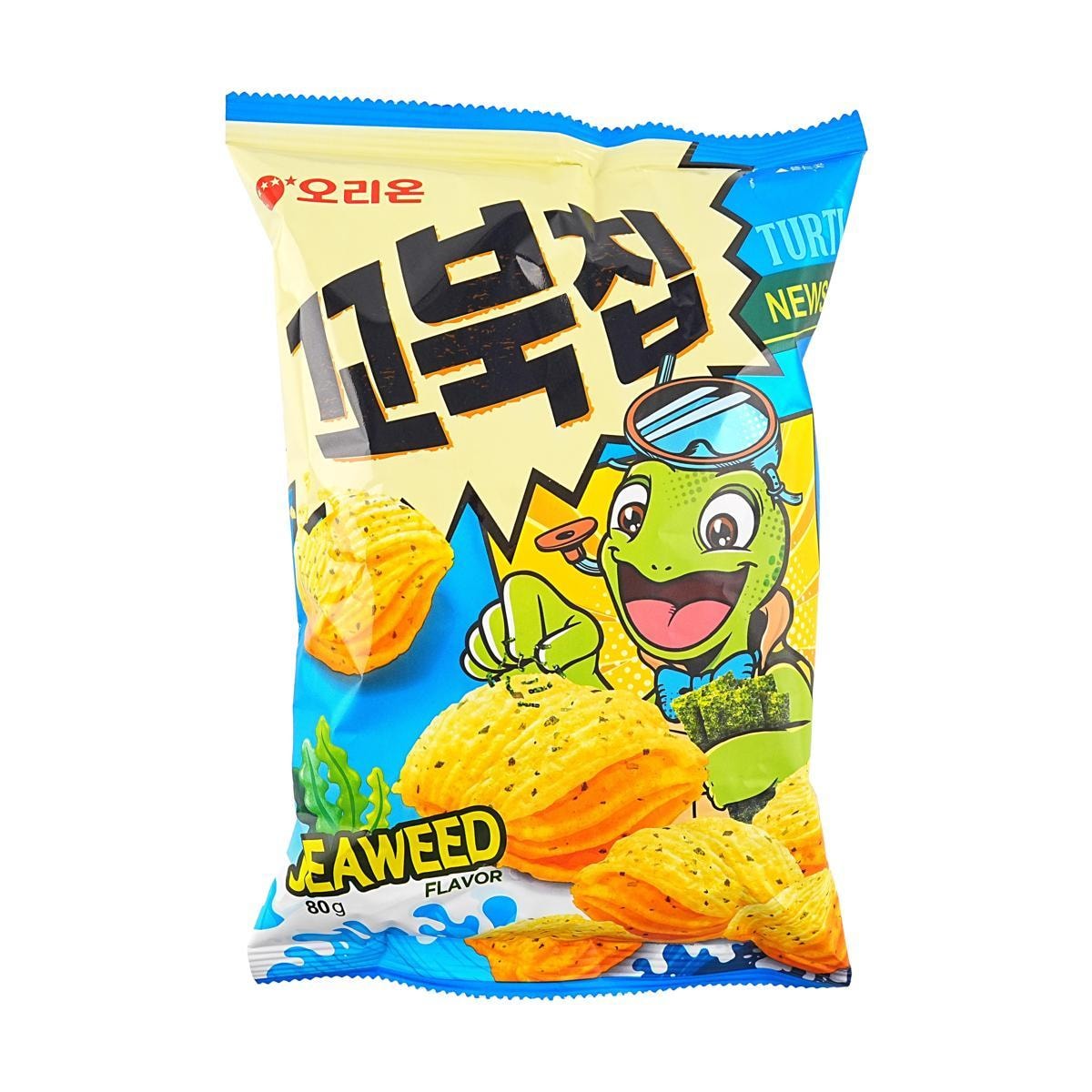 Turtle Potato Chips, Sour Cream & Onion Flavor, 5.64 oz