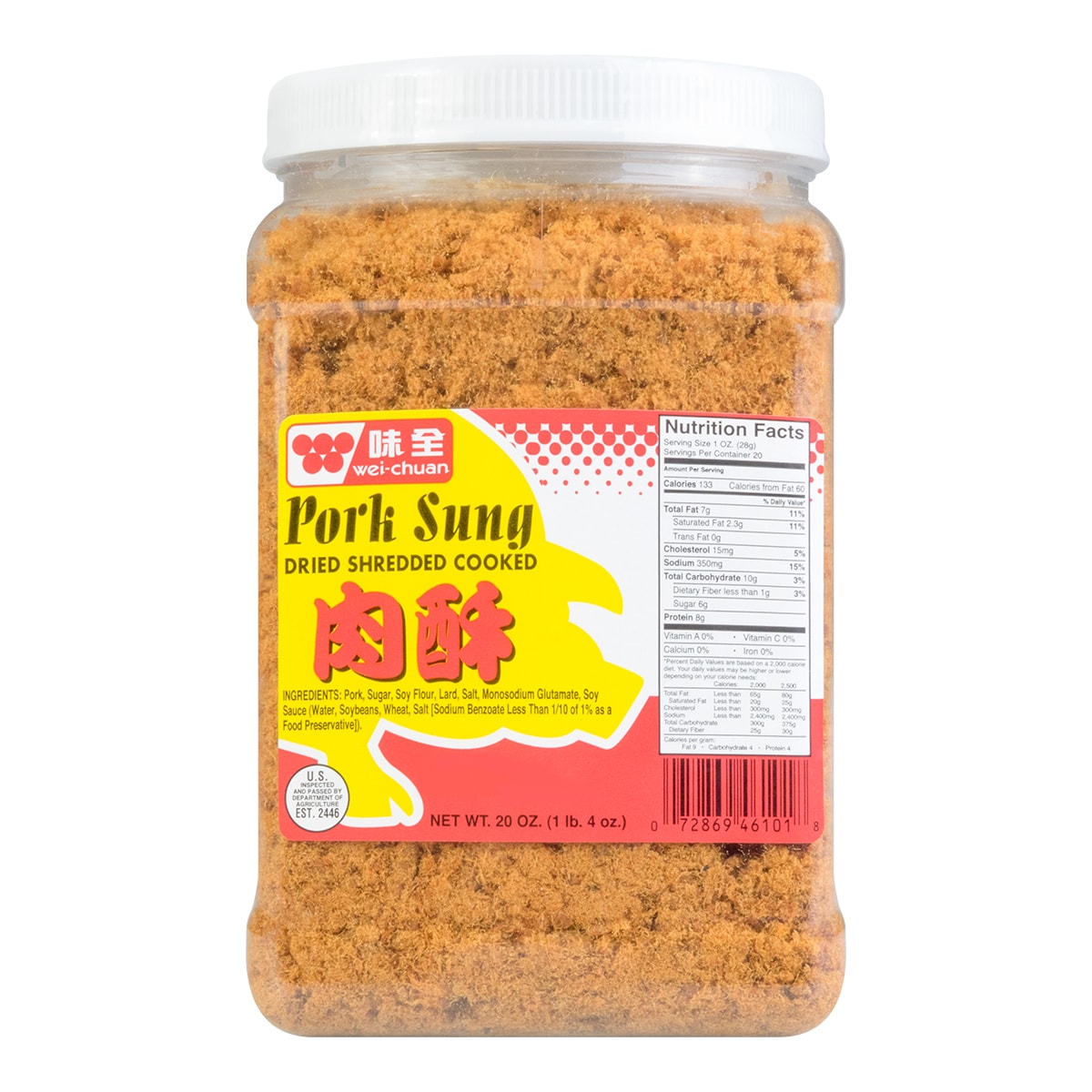 WEI CHUAN Pork Sung 567g