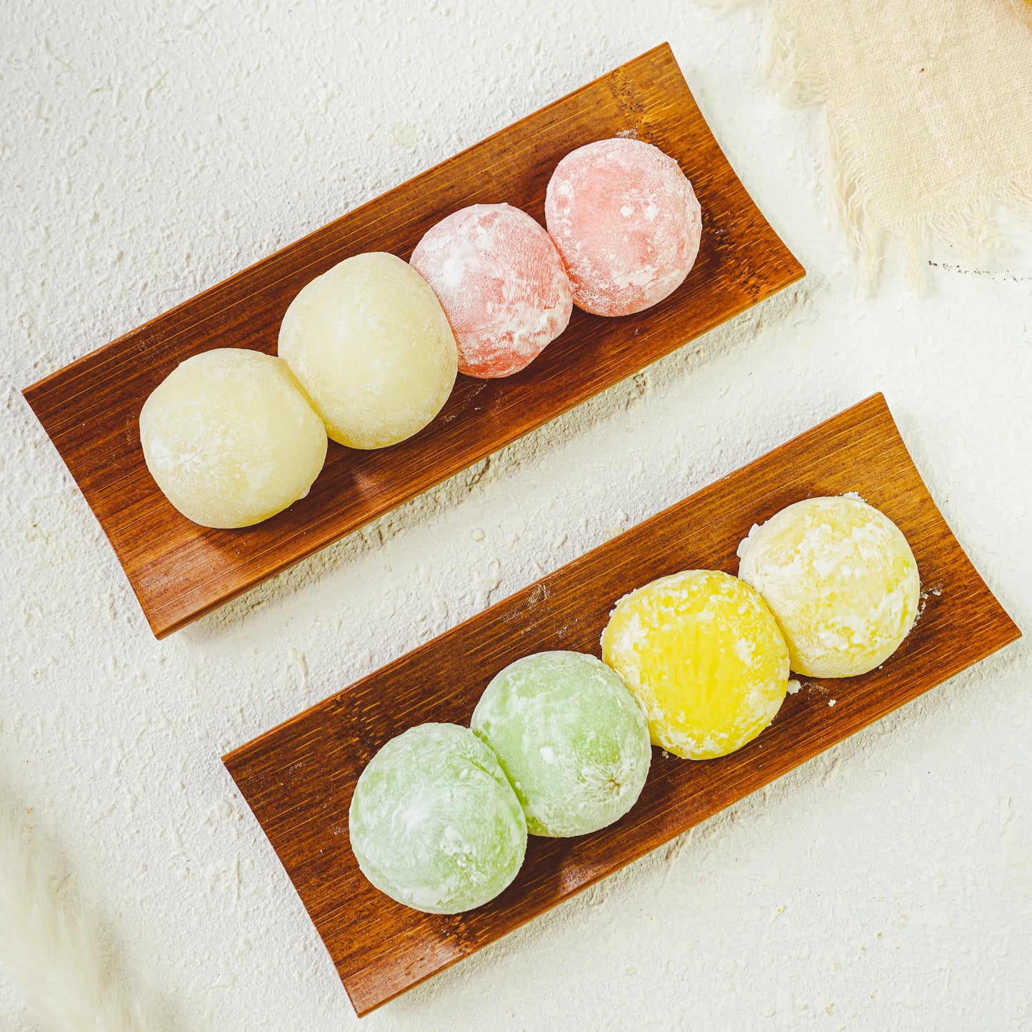 Strawberry Mochi Rice Cakes - 8 Pieces, 7.6oz