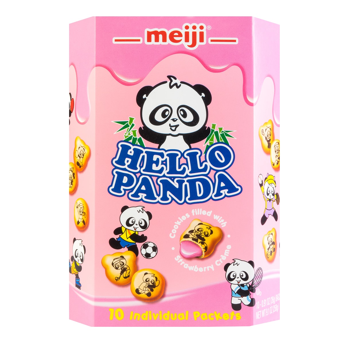 Hello Panda Biscuit with Milk Vanilla Filling 258g
