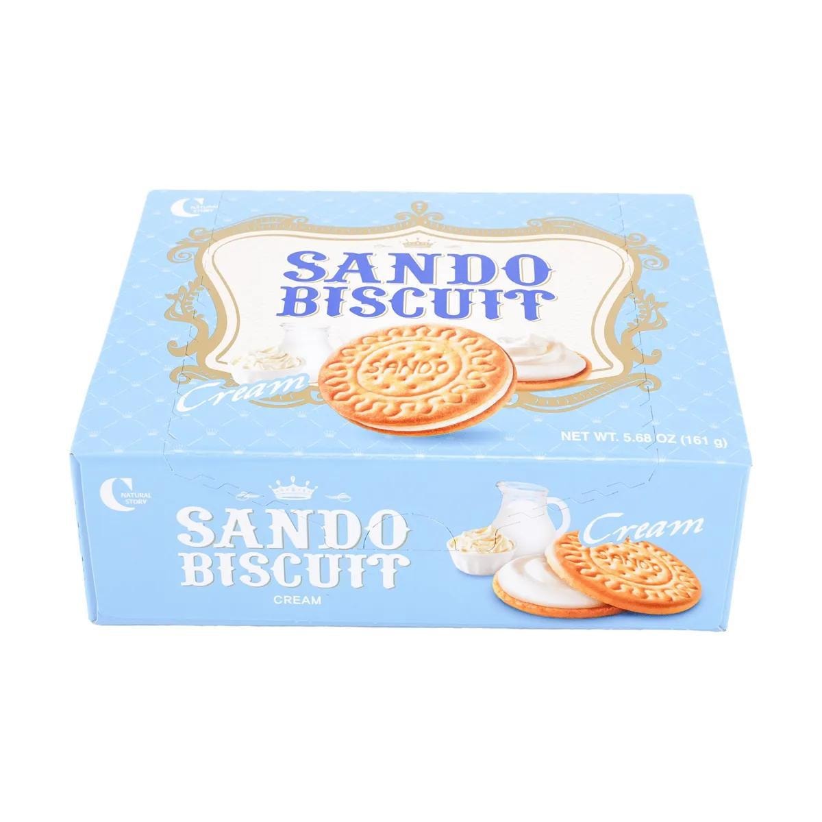 Sando Biscuit Milk Flavor 161g