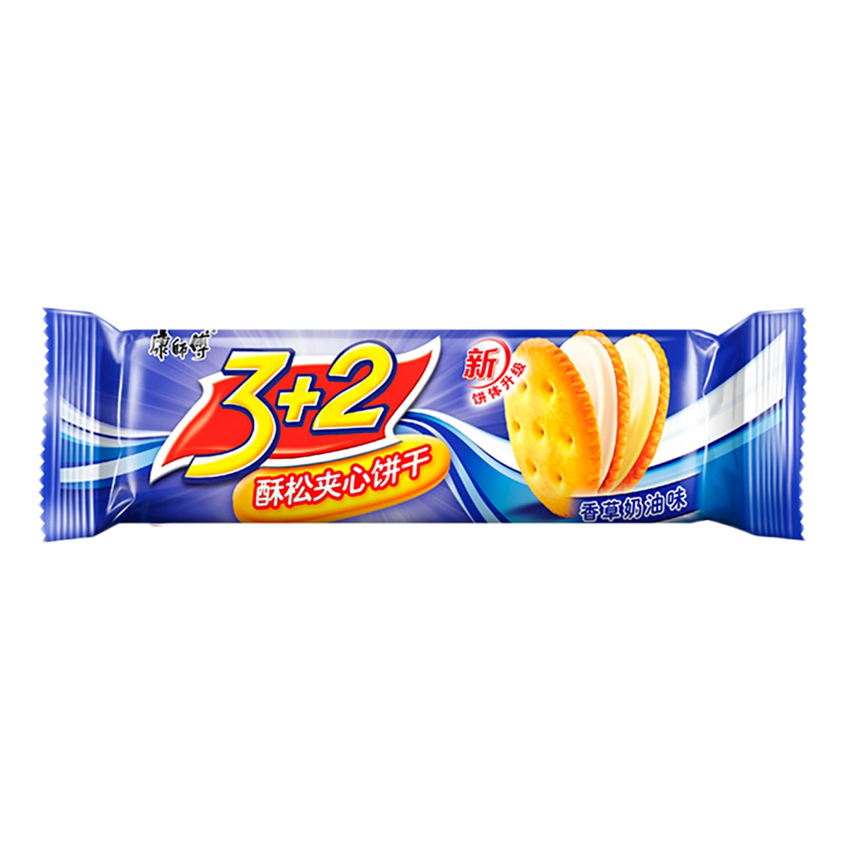 3+2 Soda Biscuit Lemon 375g