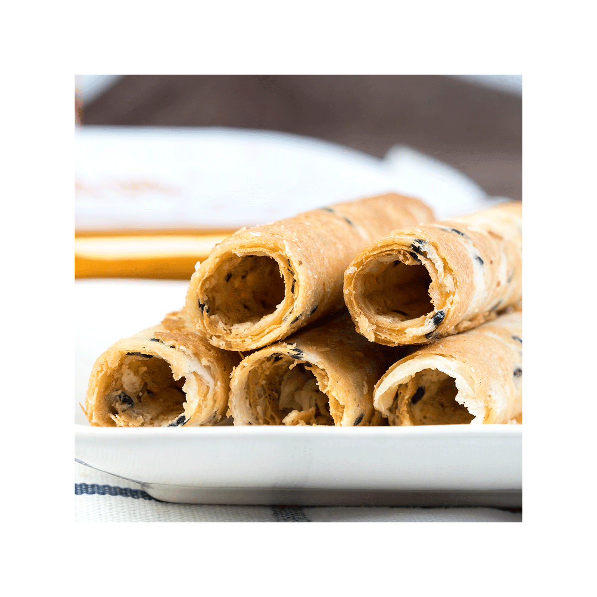 Mini Egg Roll Sesame Flavor 114g