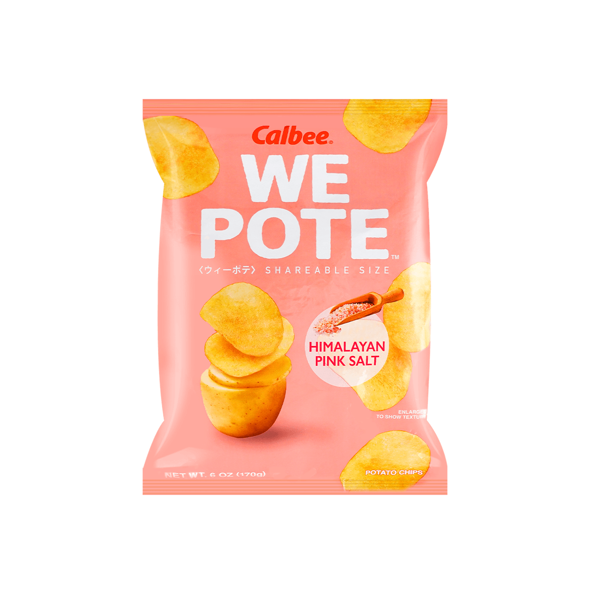 CALBEE MY POTE Onion Soup Potato Chips, 2.12oz